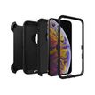 0660543468677-OtterBox Defender Series Filmless - coque de protection pour iPhone X, XS - noir-Angle gauche-5