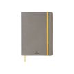 3108725881458-Oberthur Carmen - Carnet de notes souple A5 - ligné - 200 pages - taupe-Avant-0