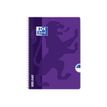 3020120018867-Oxford Openflex - Cahier polypro à spirale A4 (21x29,7 cm) - 100 pages - grands carreaux (Seyes) - disponible dans-Avant-2