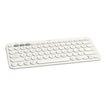 5099206089051-Logitech K380 - clavier minimaliste sans fil - blanc -Avant-1