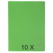3130632088439-Exacompta Opak - 10 Porte vues - 80 vues - A4 - vert clair--0