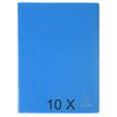 Exacompta Opak - 10 Porte vues - 100 vues - A4 - bleu clair