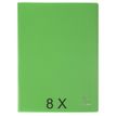 3130632088637-Exacompta Opak - 8 Porte vues - 120 vues - A4 - vert clair--0
