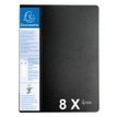 3130632888015-Exacompta Up Line - 8 Porte vues - 160 vues - A4 - noir--0