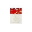 8410782132790-Apli - 4 boules polystyrène - blanc-Avant-0
