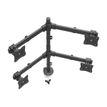 0065030867795-StarTech.com ARMQUAD - Bras support pour 4 écrans jusqu'à 27" - fixation pince - noir-Angle gauche-3