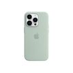 0194253416623-Apple - coque de protection avec MagSafe pour iPhone 14 Pro - bleu cactus-Avant-0