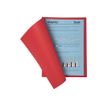 3288583301128-Exacompta Super 210 - 5 Paquets de 100 Chemises - 210 gr - rouge-Avant-2