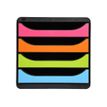 Exacompta BigBox - Module de classement 4 tiroirs - noir/arlequin