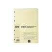 3157401001512-Exacompta - 5 Recharges pour reliure juridique 4 ou 6 anneaux - 100 feuillets A4 foliotés-Avant-1