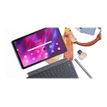 0195890695457-Lenovo Tab P11 Plus ZA94 - tablette 11" - 128 Go - noir-Gros plan-10