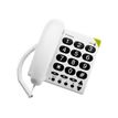 7319770567105-Doro PhoneEasy 311c - téléphone filaire - blanc-Image du produit-0