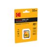 Kodak - carte mémoire 32 Go - Class 10 - SDHC UHS-I U1 V10