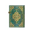 9781439732168-Paperblanks Turquose Chronicles Mini - Carnet 9,5 x 14 cm - 240 pages - ligné - bleu-vert-Arrière-3