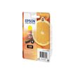 8715946626246-Epson 33 Oranges - jaune - cartouche d'encre originale-Angle droit-1
