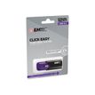 3126170173188-Emtec B110 Click Easy 3.2 - clé USB 3.2 - 128 Go - violet-Angle gauche-2