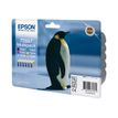 Epson T5597 Pinguin - Pack de 6 - noire, cyan, cyan clair, magenta, magenta clair, jaune - cartouche d'encre - 