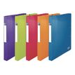 Oxford School Life - Boîte de classement plastique - dos 25 mm - disponible dans différentes couleurs