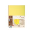 3288587701054-Exacompta Forever - 10 Paquets de 25 Chemises dos toilé - 320 gr - jaune-Avant-1