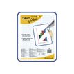 BIC Velleda - Ardoise blanche - 44 x 55 cm - double face
