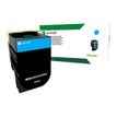 Lexmark 802S - cyan - cartouche laser d'origine
