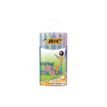 3086123379688-BIC Cristal Multicolor - Boîte de 18 stylos à bille - couleurs assorties - 0.42 mm -Avant-0