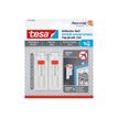 4042448340481-Tesa Powerstrips - Pack de 2 clous adhésifs - blanc - résistance 1 kg-Avant-0