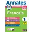 Annales Bac  2023 Français