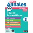 Maxi Annales Brevet 2023 Toutes matières avec Corrigé