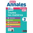 Maxi Annales Brevet 3e 2021 - Corrigé