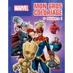 Marvel - Mon gros coloriage + stickers ! - Thor, Captain Marvel et Groot
