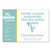 Clairefontaine Fine Arts - Pochette papier à dessin calque - 12 feuilles - A4 - 70G