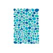 Oberthur Géométriques - 300 Gommettes - mosaïque - bleu