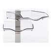 4009729018538-Novus CopySwinger II - 2 Bacs à courrier avec dispositif de fixation sur bureau - orientables-Avant-0