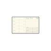 3660942004534-Agenda Barbara Espace 22 - 1 semaine sur 2 pages - 18,5 x 22,5 cm - noir - Exacompta--1
