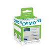 Dymo LabelWriter  - Ruban d'étiquettes auto-adhésives - 1 rouleau de 220 étiquettes (50 x 12 mm) - fond blanc écriture noire