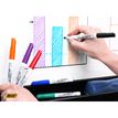 3086120017484-BIC VELLEDA 1741 - Pack de 8 marqueurs effaçables - pointe ogive - couleurs assorties--2