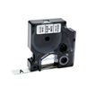 5411313450133-Dymo D1 - Ruban d'étiquettes auto-adhésives - 1 rouleau (12 mm x 7 m) - fond blanc écriture noire --1