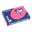 Clairefontaine Trophée - Papier couleur - A4 (210 x 297 mm) - 120 g/m² - 250 feuilles - rose fuchsia