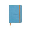 RHODIA Rhodiarama - Carnet souple A6 - 144 pages - ligné - turquoise