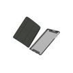 0840056119789-Gear4 Brompton - porte folio pour Galaxy Tab A (2019) - fumé-Angle droit-1