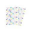 3609510911690-Maildor - 4 feuilles gommettes ronds - métal-Avant-0