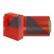 Logistipack - Papier cadeau kraft réversible - 70 cm x 50 m - 60 g/m² - rouge/taupe