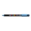 4902778089934-Posca - Feutre pointe extra fine - bleu métallique-Angle gauche-0