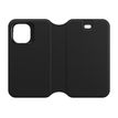 0840104215470-OtterBox Strada Series Via - étui à rabat pour iPhone 12 mini - noir-Arrière-1