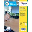 Avery - 10 Films Antimicrobiens - A3 (400x277mm) - adhésif amovible