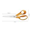 6424002019480-Ciseaux Classic Universel - 21 cm - orange - droitier - Fiskars--1