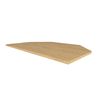 3760350282149-Bureau ELLIOT L100 - pieds noir - plateau imitation chêne--1