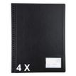 5016196060723-Exacompta Goldline - 4 Porte vues premium PVC - 48 vues - A3 portrait- noir--0