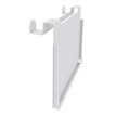 3253310169333-Porte document A4 et double patère IN'TEAM pour banquette et box acoustique - blanc--0